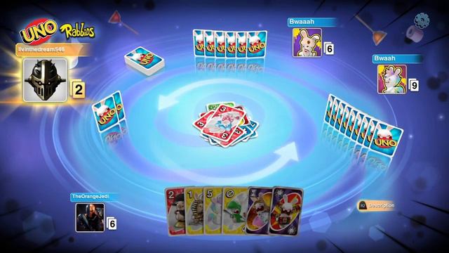 This Video Is Only ONE GAME OF UNO - Rabbids | FUNNY MOMENTS [UNO] смотреть онлайн