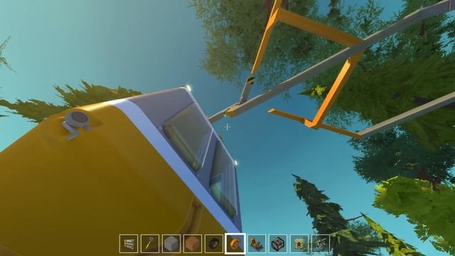 Scrap Mechanic - Монорельс. Длинный маршрут с развилками. #41 смотреть онлайн
