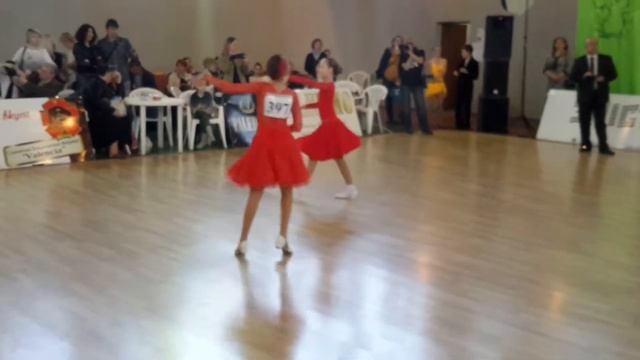 ЛЕДИ 10-11лет Н Ча-ча-ча Кубок Святогорья 16 04 2016 смотреть онлайн