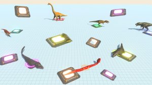 ДИКИЙ СПАМ ДИНОЗАВРОВ!!! - Animal Revolt Battle Simulator