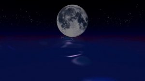 Потрясающий закат солнца и восход  красивой луны. Sunset the sun. Moonrise