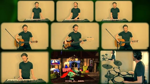 Donkey Kong Country | Credits Concerto [Drum/Guitar/Bass/Keyboard Cover] DonutDrums смотреть онлайн