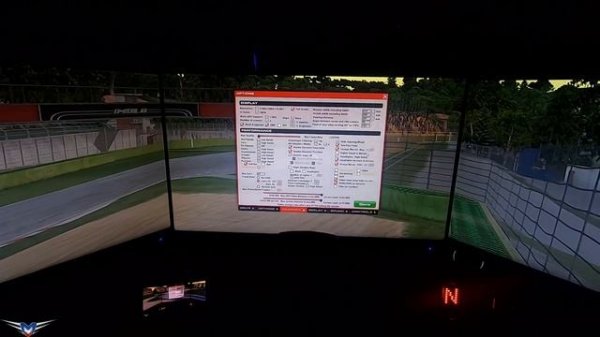 Симрейсинг Simracing на трипл скрине - Fanatec DD1 - гонка в Iracing
