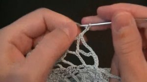 Скатерть « Голубая лагуна «. Часть 4.