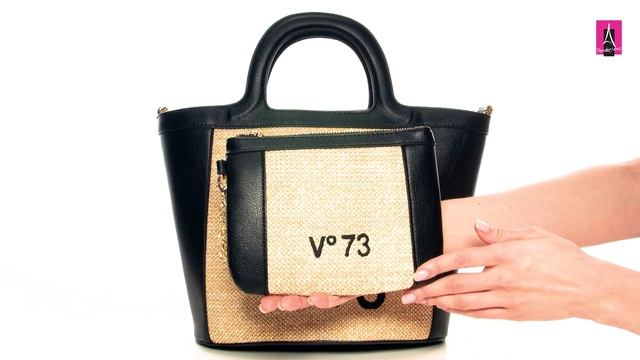 3308842 Видеообзор I Женская сумка с ручками тоут V73 GANIMEDE смотреть онлайн