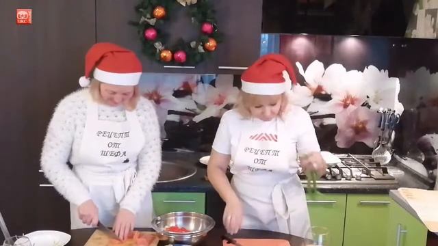 Новогодние закуски к столу смотреть онлайн