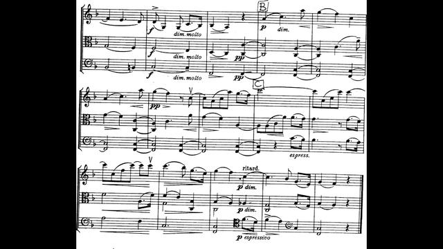 Hubert Parry - Two Intermezzi for String Trio (1884) [Score-Video] смотреть онлайн