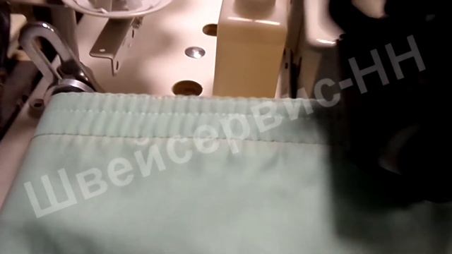 Вшивание резинки пояса в круг, изготовление пояса в круг (Siruba) смотреть онлайн