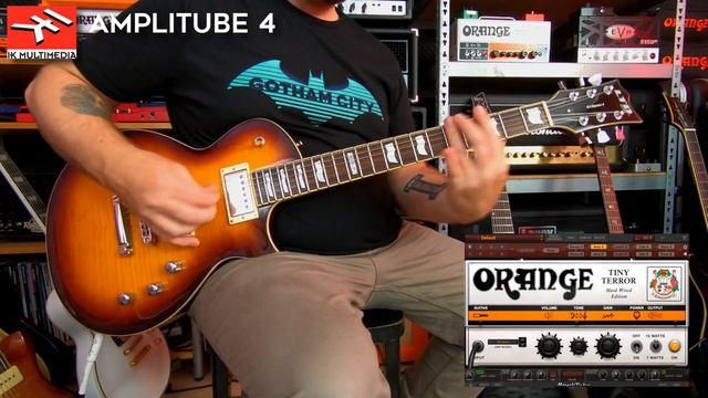 Orange Tiny Terror vs Axe Fx III, Amplitube & Cypress TT15! смотреть онлайн