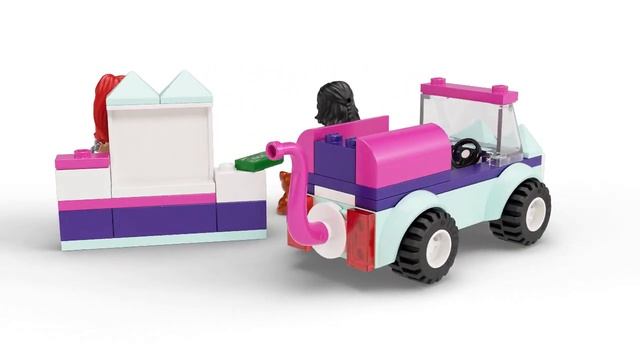 LEGO, КОНСТРУКТОР "Friends" "Передвижной груминг-салон для кошек" смотреть онлайн
