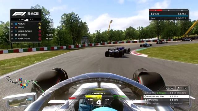 ОЧЕНЬ СЛОЖНАЯ ГОНКА - F1 23 МОЯ КОМАНДА #16 смотреть онлайн