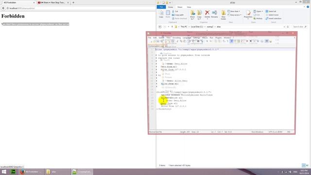 Fix Can't access php my admin - Wamp server смотреть онлайн