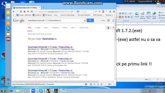 Cum sa descarcati Minecraft 1.7.2 + Java смотреть онлайн
