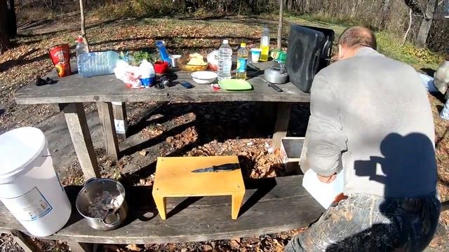 ХЕ из щуки. Готовим щуку на рыбалке смотреть онлайн