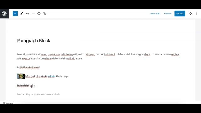 Gutenberg Paragraph Block - Ultimate Guide - WordPress Block Editor