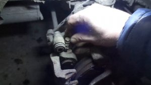 замена заднего супорта МАЗДА