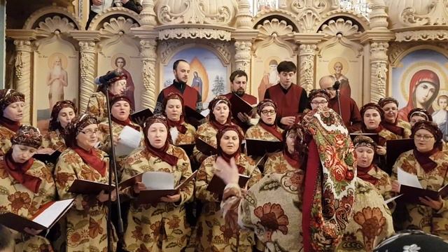 Рождественские песнопения в Свято-Успенской Почаевской Лавре, 09.01.2019г., часть 4 смотреть онлайн