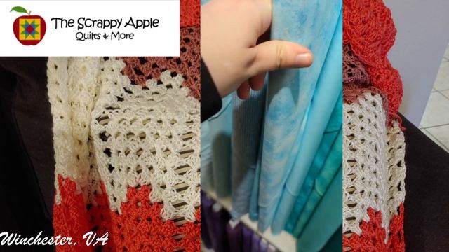 The Scrappy Apple Quilts & More Walkthrough Part 1 #fabric #quilts смотреть онлайн