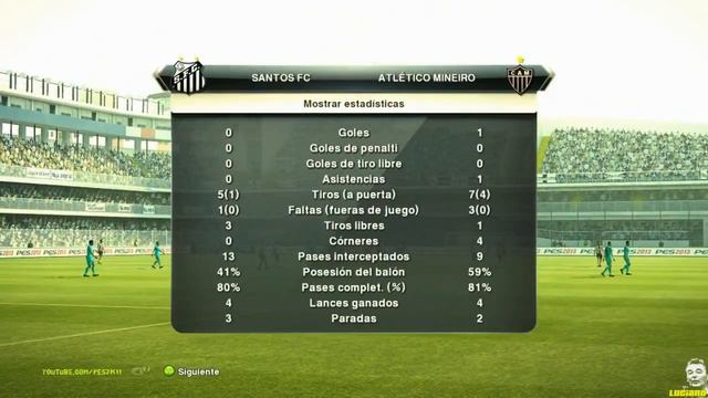 Gameplay PES2013: Liga Master Atlético Mineiro S02E37 / Atlético Nacional FINAL COPA LIBERTADORES смотреть онлайн