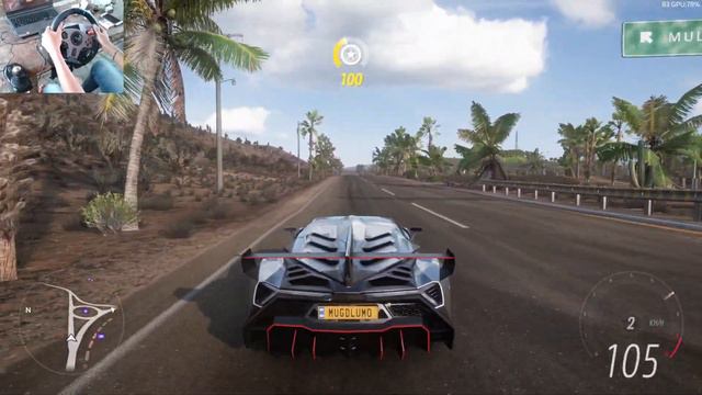 Lamborghini Veneno | Top Speed Comparison | Forza Horizon 5 | Pxn V9 Gameplay смотреть онлайн