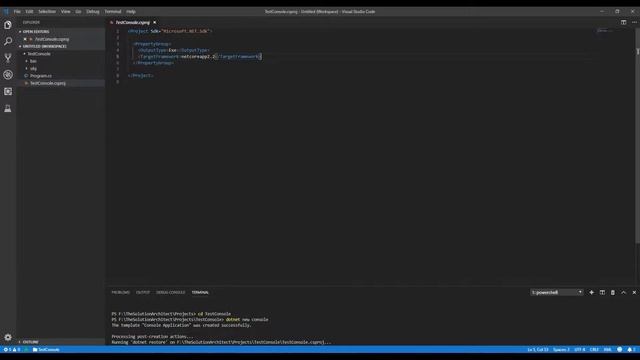 Beginners: C# Console App using Visual Studio Code смотреть онлайн