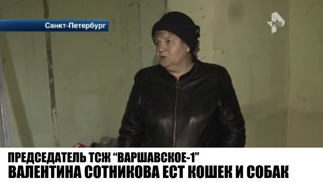 Валентина Сотникова ест кошек и собак смотреть онлайн