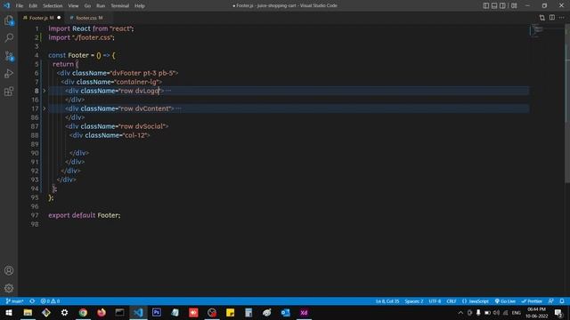 Redux Shopping Cart | Adding Footer HTML and CSS | Part 11 смотреть онлайн