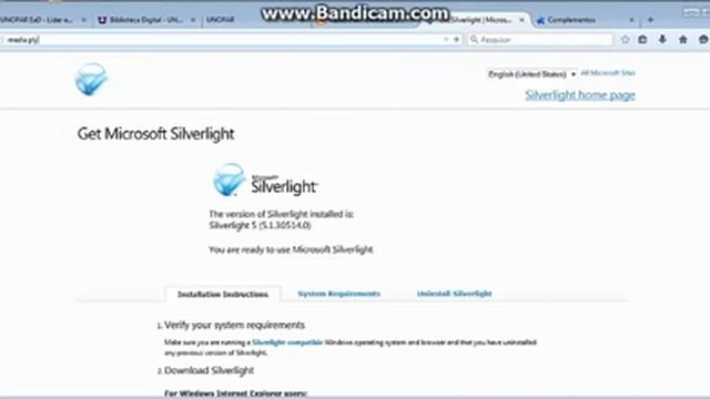 Instalar plug in Silverlight e Media Player no Mozila Firefox смотреть онлайн