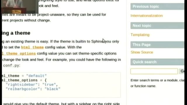 Documenting Your Project With Sphinx смотреть онлайн