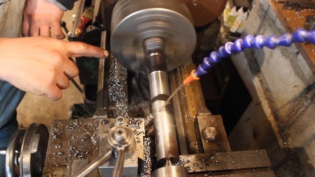 шпиндель для будущей вертикальной головки / the spindle for the future vertical head смотреть онлайн