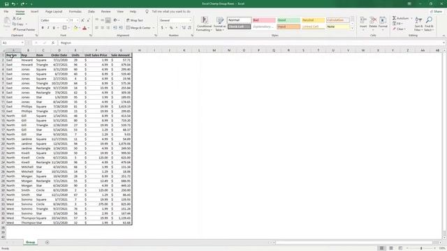 Quickly Group Rows in Excel (2 Minute Tutorial) смотреть онлайн