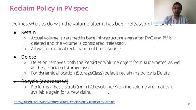 2.7.2 Volumes - PV & PVC смотреть онлайн