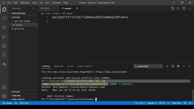 GIT - Understanding HEAD pointer смотреть онлайн