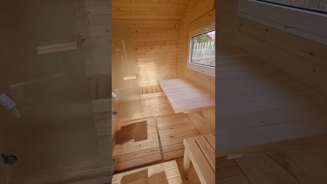 Обзор Бани Бочки квадро 4м длина, 2.3м диаметр смотреть онлайн