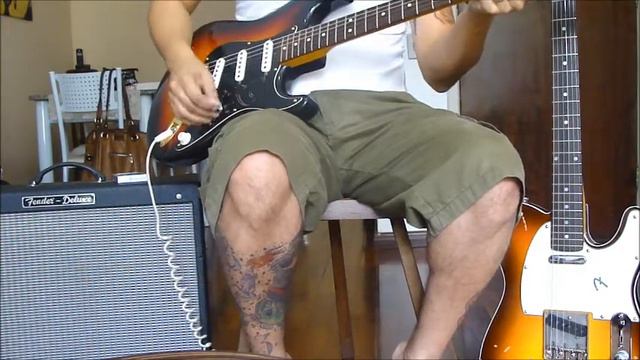 VENDIDA! Fender SRV Stratocaster смотреть онлайн