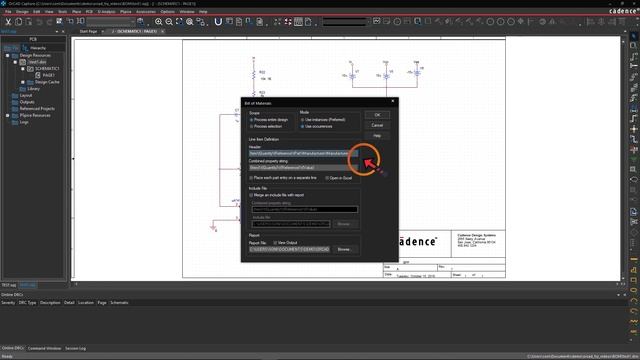 How to generate BOM and PCB netlist | OrCAD Capture CIS смотреть онлайн