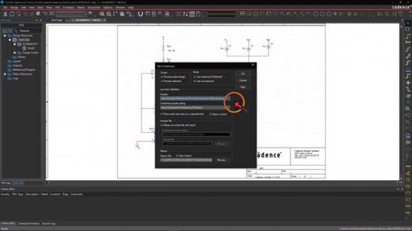 How to generate BOM and PCB netlist | OrCAD Capture CIS