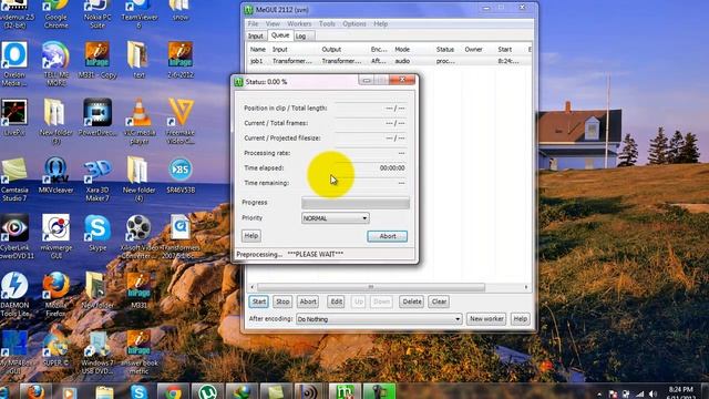 How To Change Audio Fps 25.000 To 23.976 With Megui