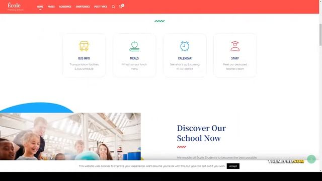 Ecole - Education and School WordPress Theme courses 13 Mihono смотреть онлайн