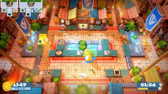 (1player) Overcooked AYCE World Food Festival 3-4 [score: 2729]