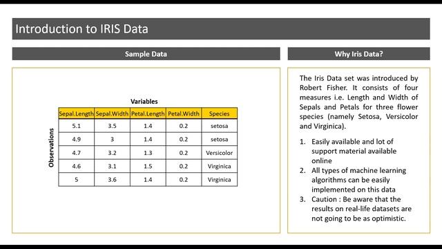Introduction to Iris Data смотреть онлайн