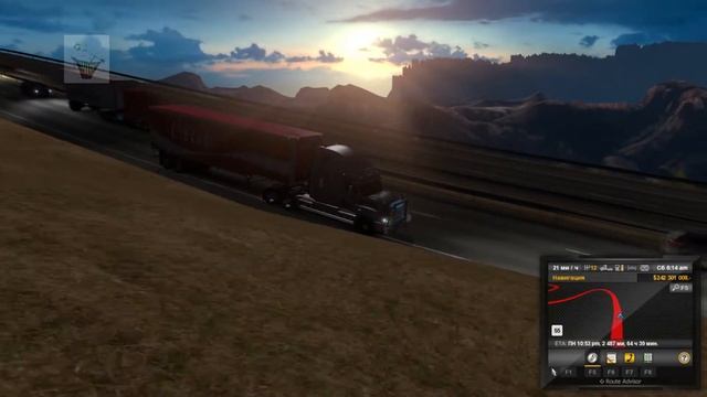 Красивые места в ATS (Beautiful Places In ATS) American Truck Simulator.