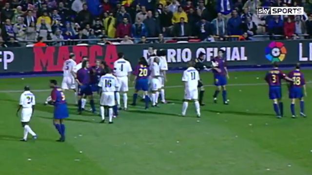 Zinedine Zidane Vs Luis Enrique Fight ||HD||