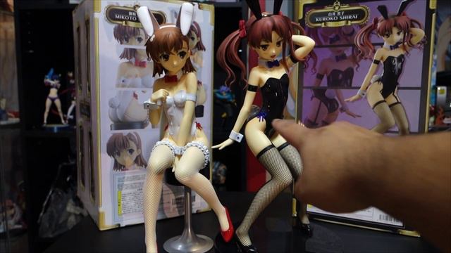 Kuroko Shirai Bunny Ver 1/4 scale figure by FREEing Unboxing смотреть онлайн