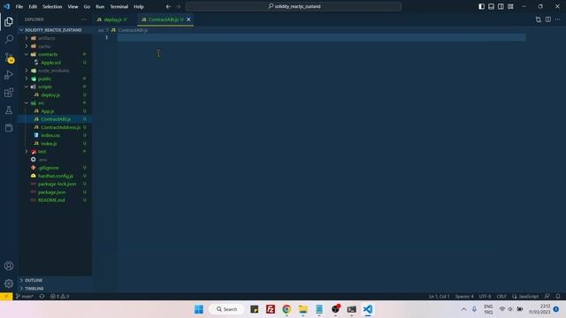 Smart Contract + React.js + ZUSTAND + BSC chain + Hardhat смотреть онлайн