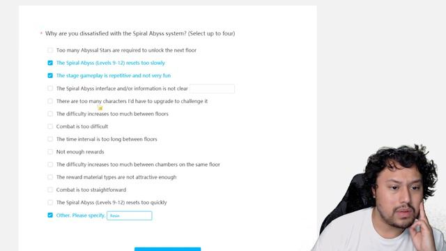 My Problem With Genshin Impact {My Response To This Survey} | Lack Of Resin & Primogems смотреть онлайн
