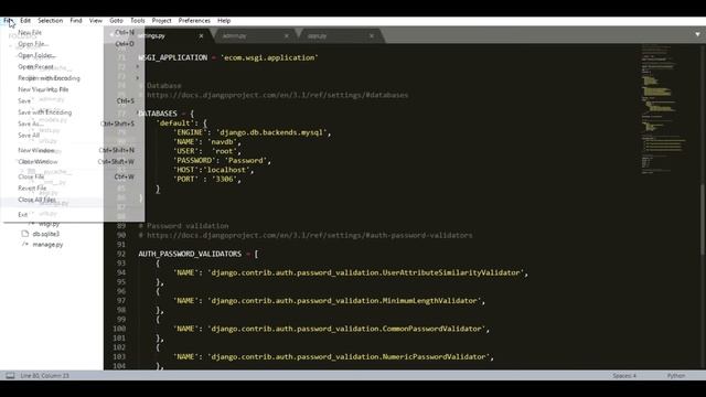 Change your Django database to MySql In hindi смотреть онлайн