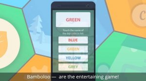 Bamboloo — игры для развития интеллекта!