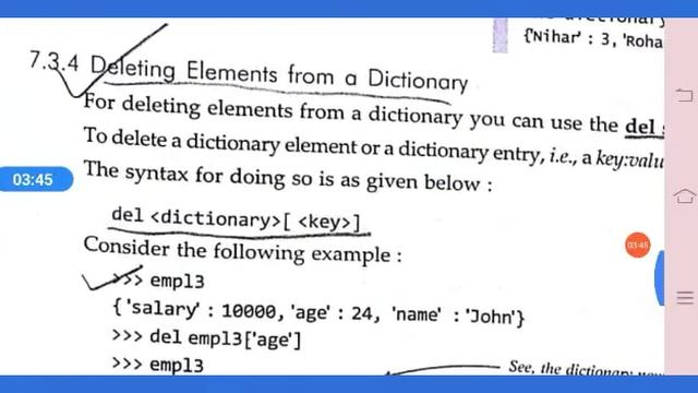 Updating & modification of elements from python dictionary Class xi IP By: Sachin Sharma смотреть онлайн