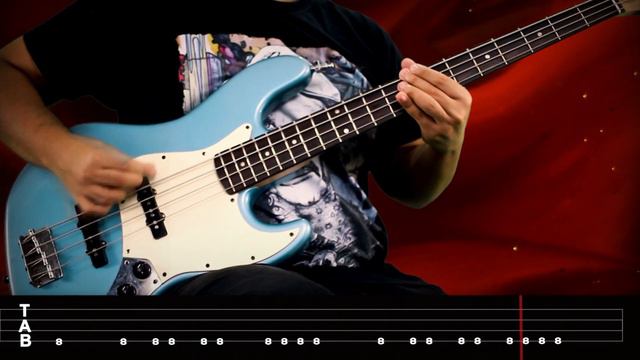 【SYSTEM OF A DOWN】[ Aerials ] Cover By Cesar | LESSON | BASS TAB